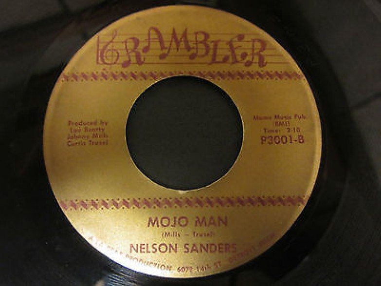 NELSON SANDERS "MOJO MAN / I’M LONELY" 7" 