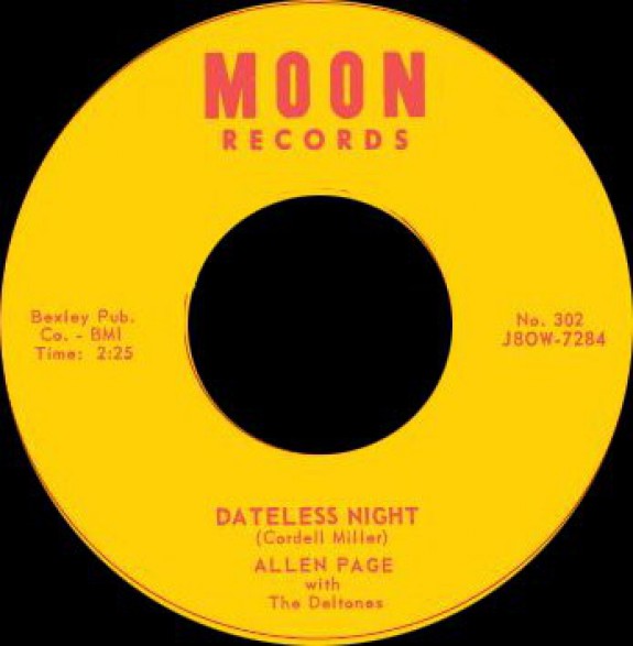 ALLEN PAGE "SHE’S THE ONE THAT’S GOT IT / SUGAR TREE" 7"