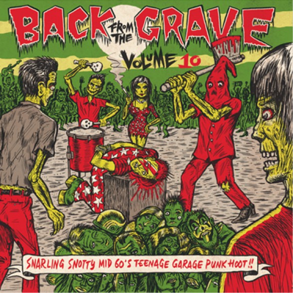 BACK FROM THE GRAVE VOLUME 10 GATEFOLD LP