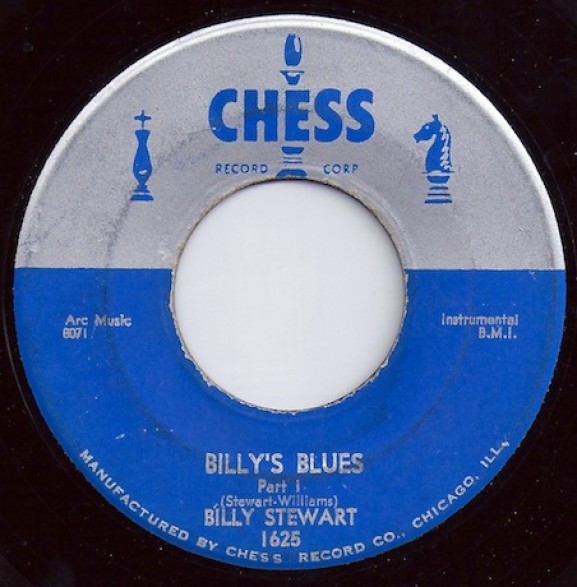 BILLY STEWART "BILLY'S BLUES PT. 1/ 2" 7"
