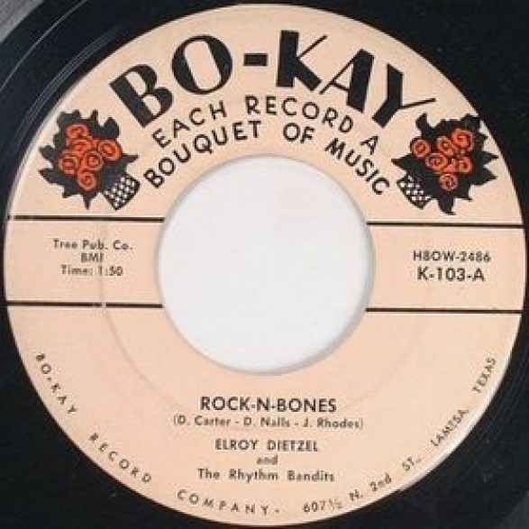 ELROY DIETZEL "Rockin' Bones/Shang-Hai Rock" 7"