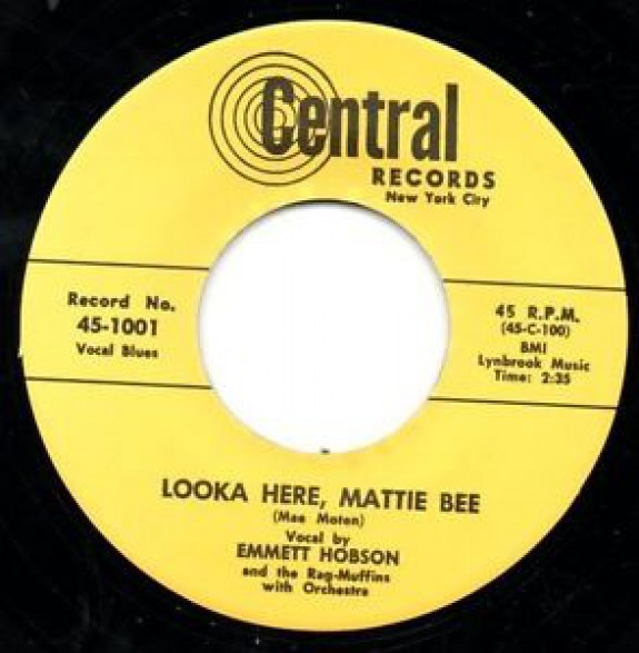 EMMETT HOBSON / GEORGIA LANE "LOOKA HERE MATTIE BEE"