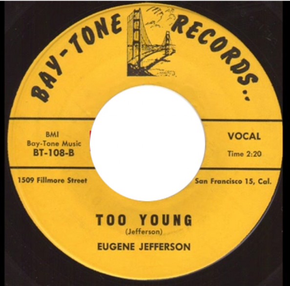 EUGENE JEFFERSON "I WON'T CRY NO MORE/ TOO YOUNG" 7"