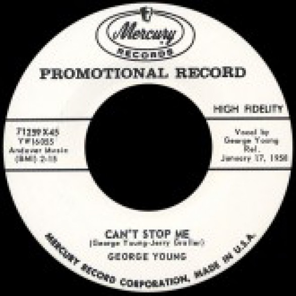 GEORGE YOUNG "CAN’T STOP ME" / JOHNNY COPELAND "ROCK AND ROLL LILLY" 7"