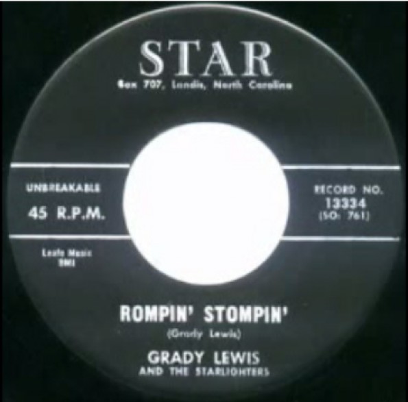 GRADY LEWIS "Rompin' Stompin'/Sad Story" 7"