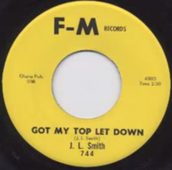 J. L. Smith "Got My Top Let Down / If It's Too Late" 7"