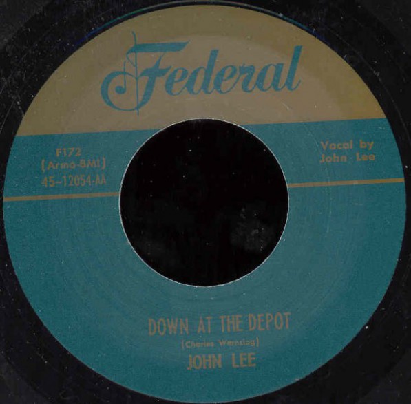 John Lee ‎"Blind's Blues / Down At The Depot" 7"