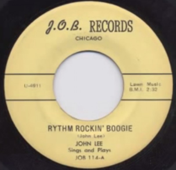 JOHN LEE (HENLEY) "RHYTHM ROCKIN’ BOOGIE / KNOCKIN’ ON LULA MAE’S DOOR" 7"
