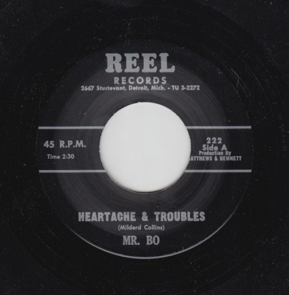 MR. BO "HEARTACHE & TROUBLES" / ARRON McCRAY "INTER SANTUM" 7"