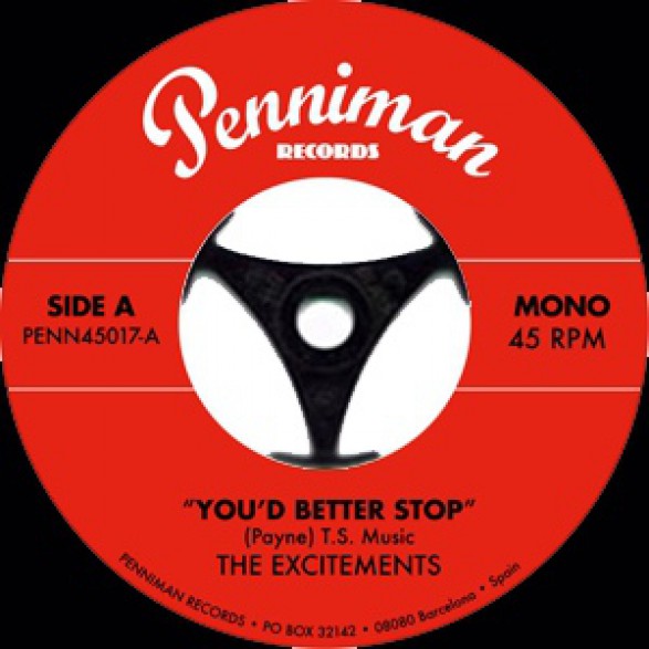 EXCITEMENTS "YOU'D BETTER STOP" 7"