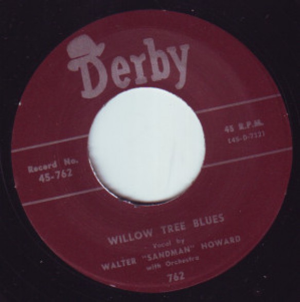 Walter "Sandman" Howard ‎"Cuttin´Out / Willow Tree Blues" 7"