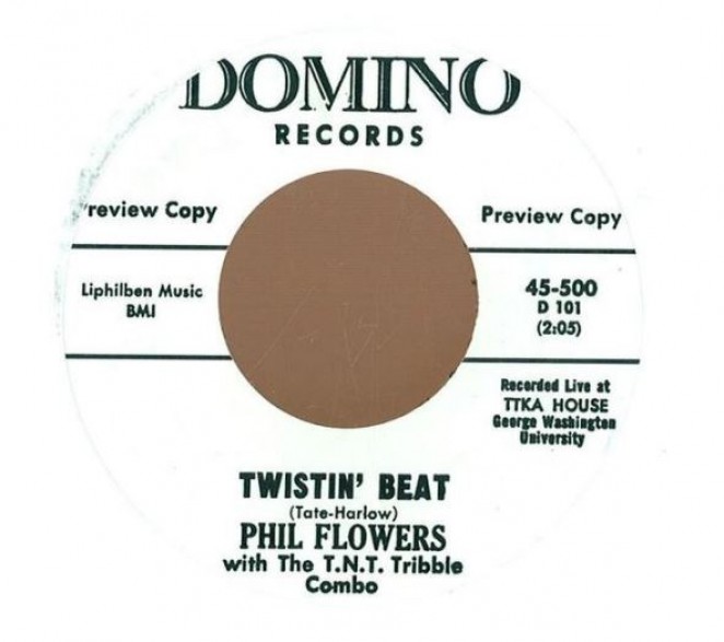 PHIL FLOWERS "TWISTIN BEAT/MOVE ON" 7"