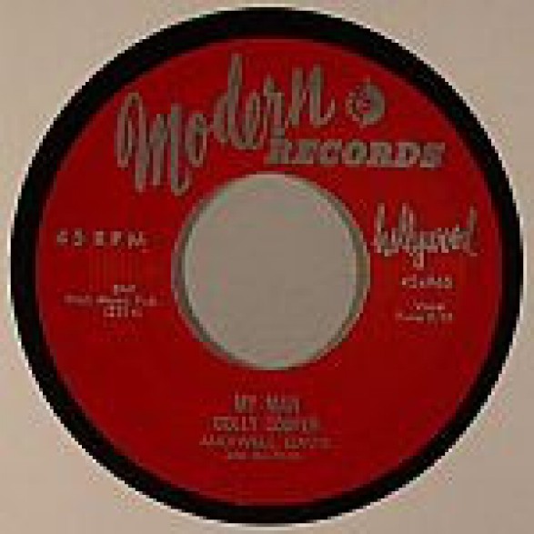 Dolly Cooper & Maxwell Davis & His Orch "My Man / Ay La Bah" 7"