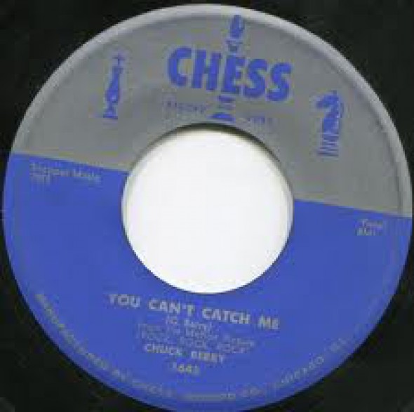 CHUCK BERRY "DOWNBOUND TRAIN/YOU CAN'T CATCH ME" 7"