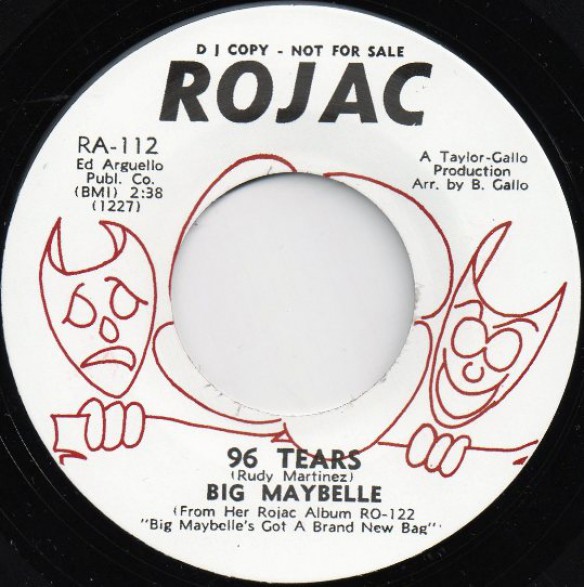 BIG MAYBELLE "96 TEARS/THAT'S LIFE" 7"