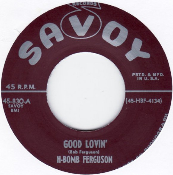 H BOMB FERGUSON "BOOKIES BLUES" 7"