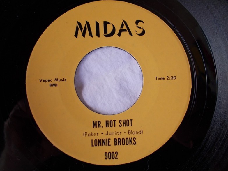 LONNIE BROOKS "MR HOT SHOT/THE POPEYE" 7"