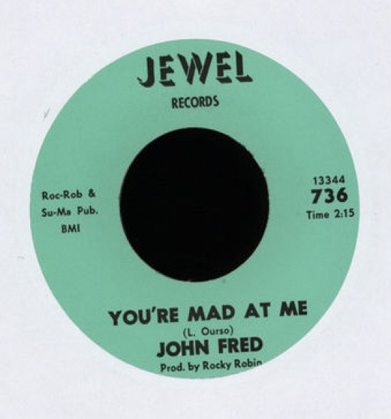JOHN FRED "LENNE / YOU'RE MAD AT ME" 7"