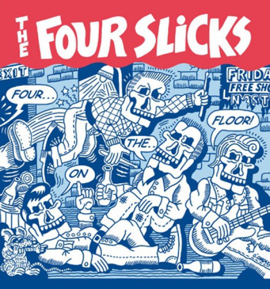 FOUR SLICKS "4 ON THE FLOOR" LP