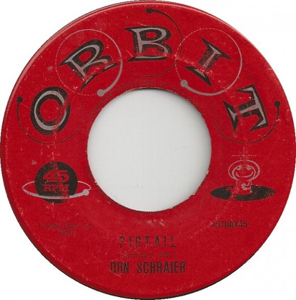 Don Schraier "Pigtail" / Ray Agee "From Now On" 7"