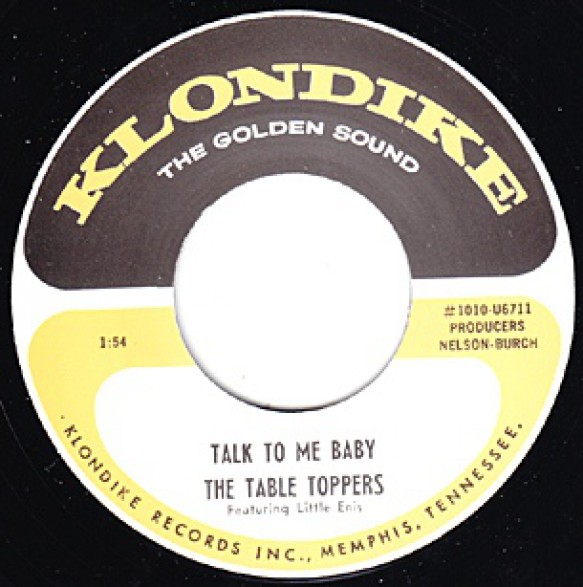 TABLE TOPPERS "TALK TO ME BABY" 7"