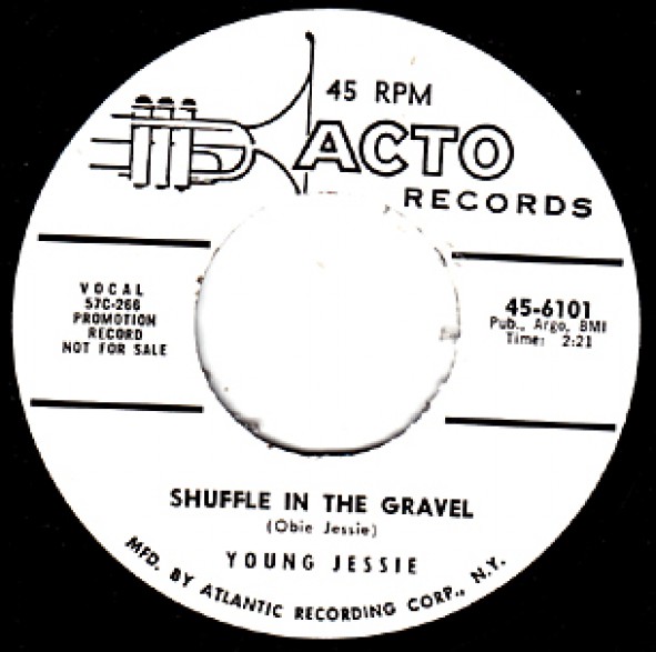 YOUNG JESSIE "SHUFFLE IN THE GRAVEL/Make Believe" 7"
