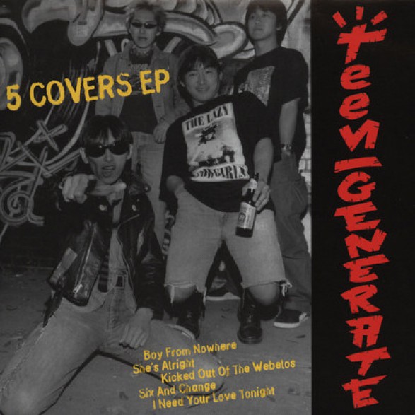 TEENGENERATE "Five Covers EP" 7"