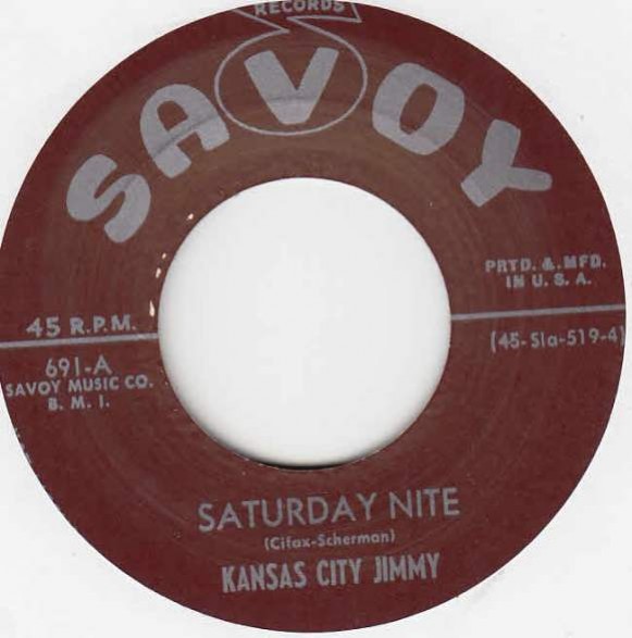 Kansas City Jimmy ‎"Saturday Nite/Cheatin' Women" 7"