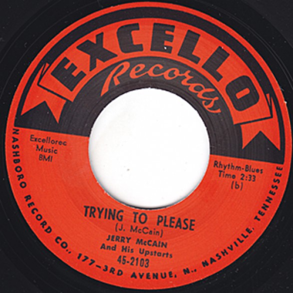 JERRY McCAIN "MY NEXT DOOR NEIGHBOR / TRYING TO PLEASE" 7"