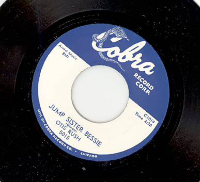 OTIS RUSH "JUMP SISTER BESSIE / SIT DOWN BABY" 7"