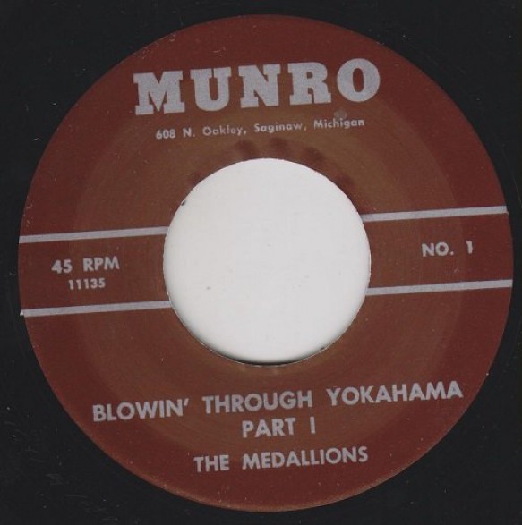 MEDALLIONS "BLOWIN' THROUGH YOKOHAMA Parts 1 & 2" 7"