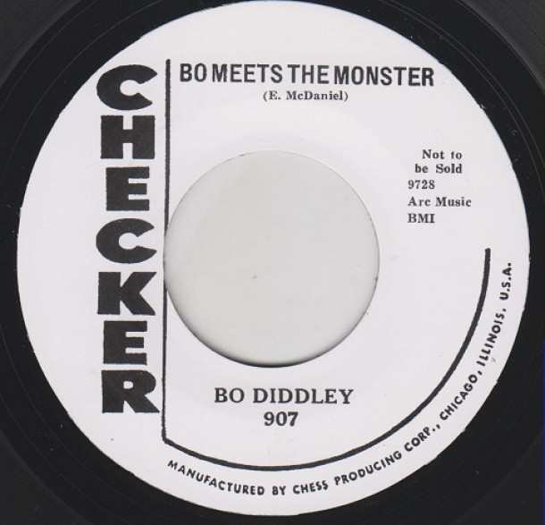 BO DIDDLEY "BO MEETS THE MONSTER/ WILLIE AND LILLIE" 7"