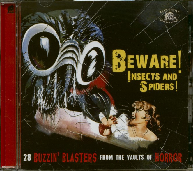 BEWARE! INSECTS AND SPIDERS! CD