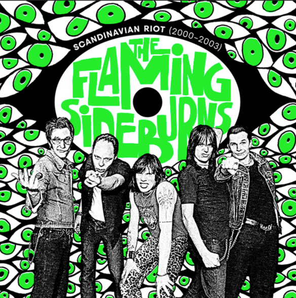 FLAMING SIDEBURNS "Scandinavian Riot" LP