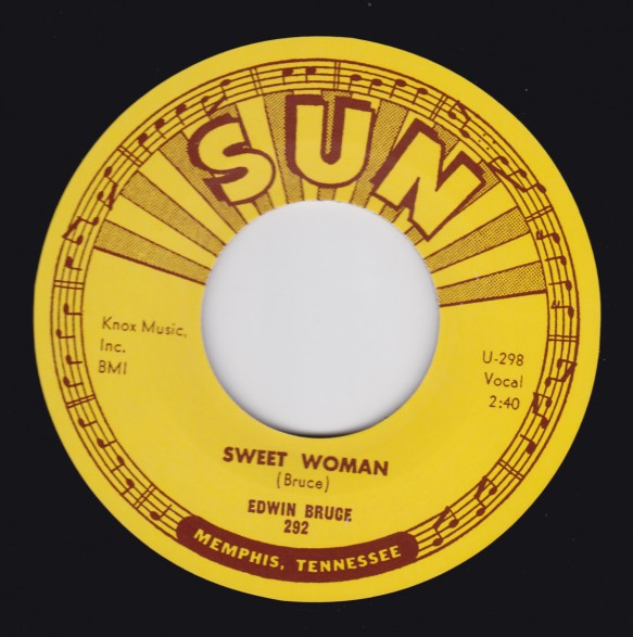 EDWIN BRUCE "SWEET WOMAN/ PART OF MY LIFE" 7"