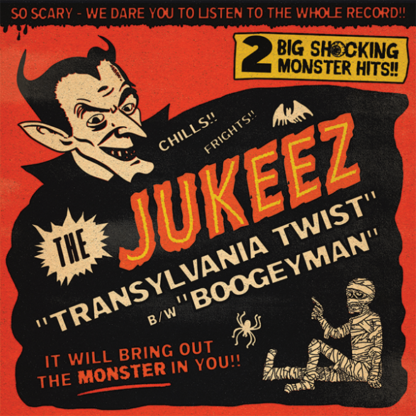 JUKEEZ "Transylvania Twist / Boogeyman" 7"