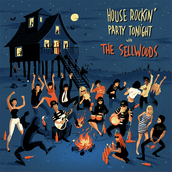 SELLWOODS "House Rockin' Party Tonight With​.​.​." LP