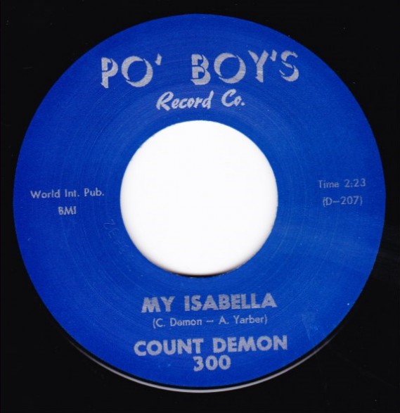 COUNT DEMON "MY ISABELLA / I DON’T BELIEVE" 7"