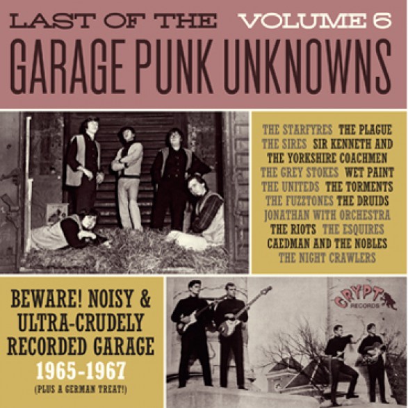 LAST OF THE GARAGE PUNK UNKNOWNS 6 LP