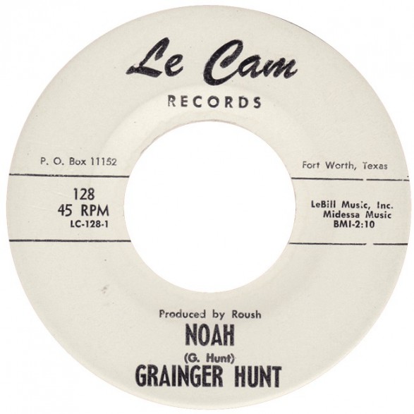 GRAINGER HUNT "NOAH / SAY BOSS MAN" 7"