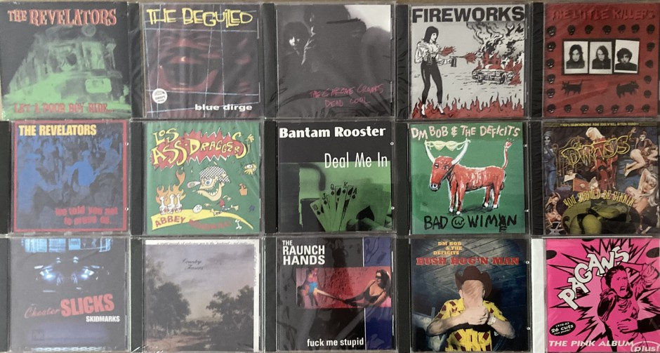 CRYPT CD BUNDLE: 10 CDs  of your choice from the below titles - answer to the order confirmation and let us know which titles you want