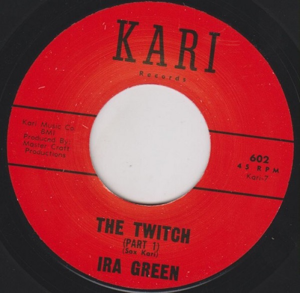 IRA GREEN "THE TWITCH Pt. 1 /  THE TWITCH Pt. 2 " 7"
