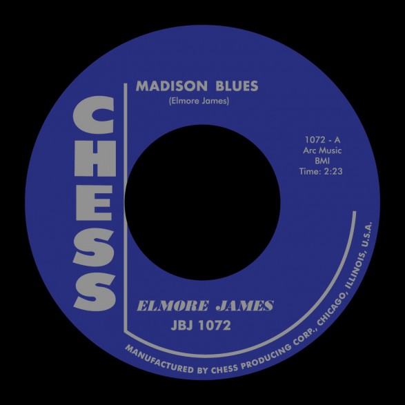 ELMORE JAMES "Madison Blues / Stormy Monday Blues" 7"