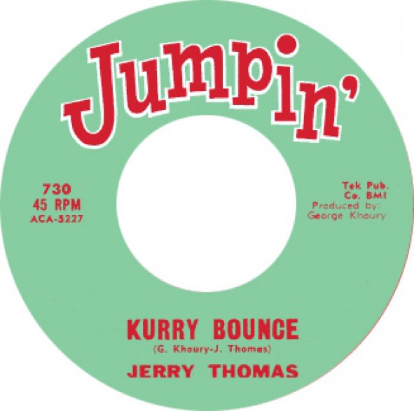 JERRY THOMAS "KURRY BOUNCE" / D.C. WASHINGTON "THE MOHAWK" 7"