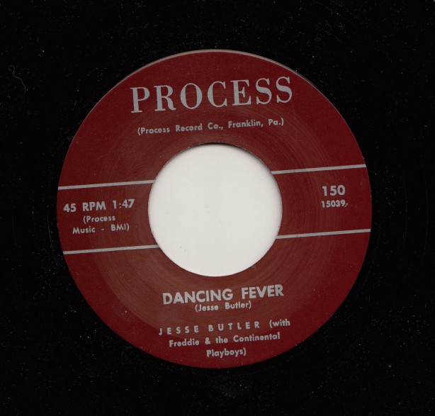 JESSE BUTLER "DANCING FEVER / TEAR DROPS AND PENNIES" 7"