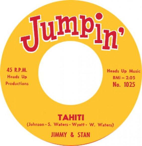 JIMMY & STAN "TAHITI" / ‘BABY‘ EARL & THE TRINIDADS "BACK SLOP" 7"