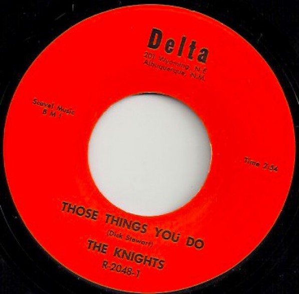 KNIGHTS "THOSE THINGS YOU DO / I WANT TO LOVE YOU" 7"