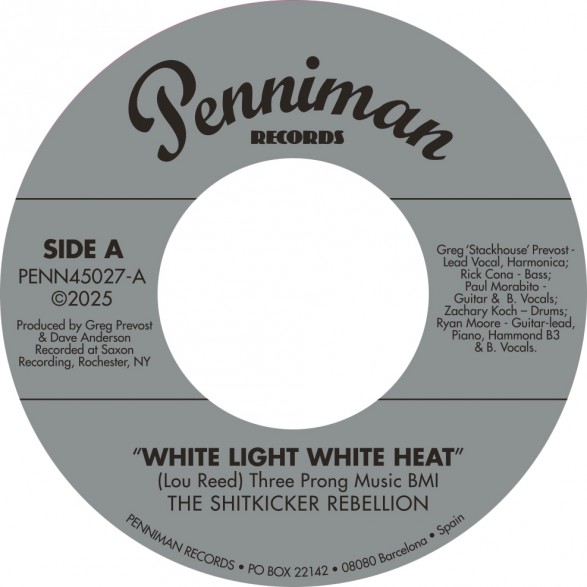 SHITKICKER REBELLION "White Light White Heat / 99th Floor" 7"