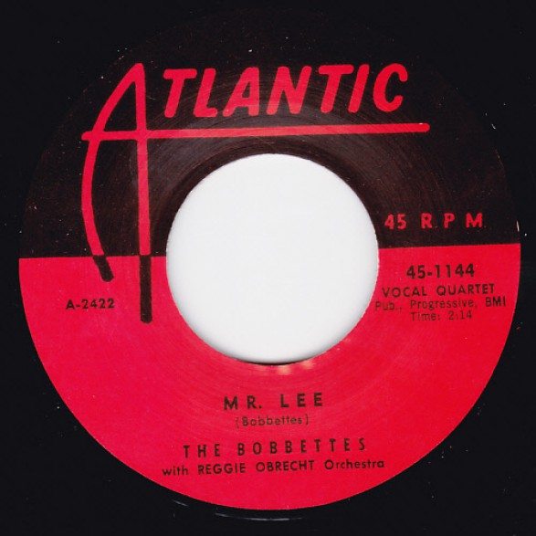 BOBBETTES "MR. LEE/ I SHOT MR. LEE" 7"