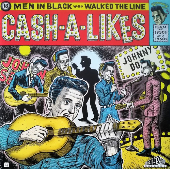 Cash A Likes 18 Men In Black Who Walked The Line Gatefold Lp